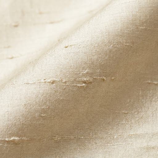 Cream Raw Silk Swatch