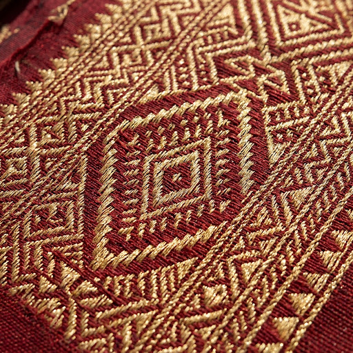 Traditional Dhaka Weave Swatch