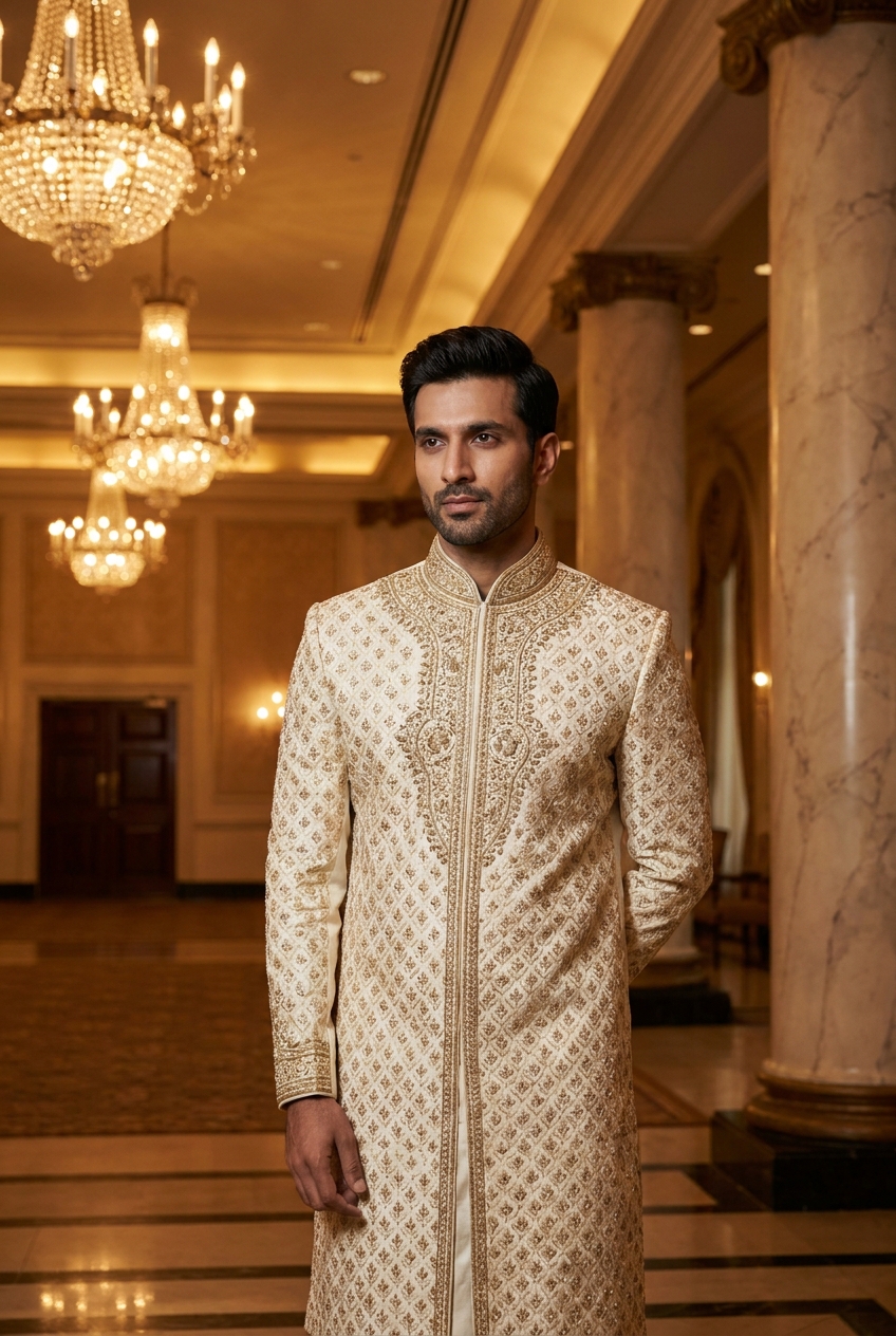 Indo-Western Sherwani
