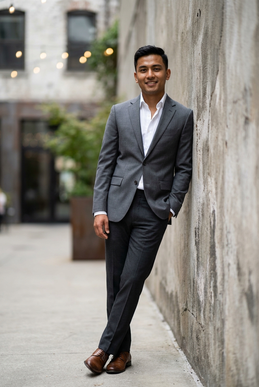 First Suit by Goodwill Suit