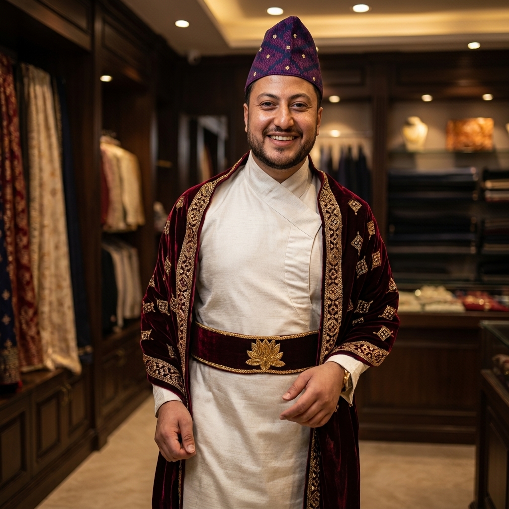 Nepali Groom Dress